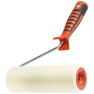 Matrix Валик Велюр с двухкомпонентной ручкой, 250 мм, ворс 4 мм, D 48 мм, D ручки 6 мм, шерсть 80663