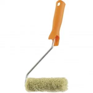 Сибртех Мини-валик в сборе Фасадные работы , 110 мм, ворс 12 мм, D 16 мм, D ручки 6 мм, полиакрил, полиэстер 80588