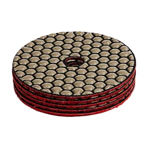 Matrix Алмазный гибкий шлифовальный круг, 100 мм, P800, сухое шлифование, 5 шт. 73504