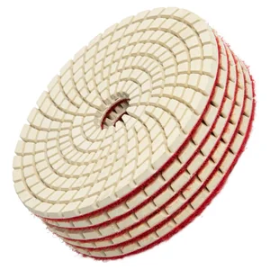 Matrix Алмазный гибкий шлифовальный круг, 100 мм, P400, мокрое шлифование, 5 шт. 73510