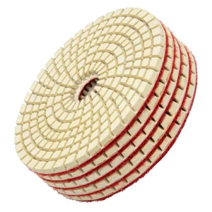 Matrix Алмазный гибкий шлифовальный круг, 100 мм, P100, мокрое шлифование, 5 шт. 73508