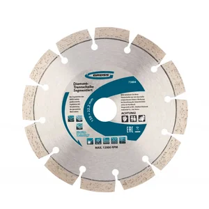 Gross Диск алмазный, 150 х 22.2 мм, лазерная приварка сегментов, сухая резка 73004