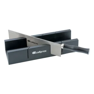 Сибртех Стусло пластиковое 300х60 мм, пила 250 мм// 222307