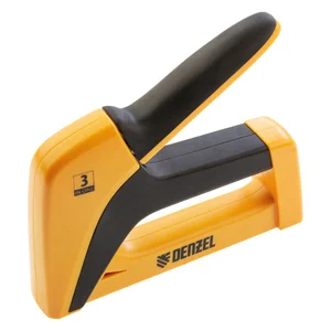 Denzel Степлер мебельный, пластиковый корпус, тип скобы: 13, 53, 300, 6-14 мм, 40210