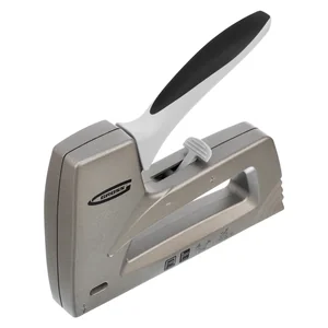 Gross Степлер мебельный (Aluminium 140), алюминиевый корпус, регулятор удара, тип скобы 140, 300, 6-14 мм 41007