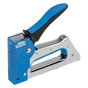 Барс Степлер металлический, двухкомпонентная рукоятка, тип скобы: 53, 6-10 мм 40002