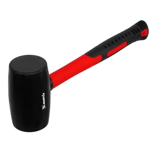 Matrix Киянка резиновая, 680 г, черная резина, фибергласовая рукоятка 11193