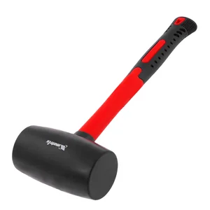 Matrix Киянка резиновая, 910 г, черная резина, фибергласовая рукоятка// 11194