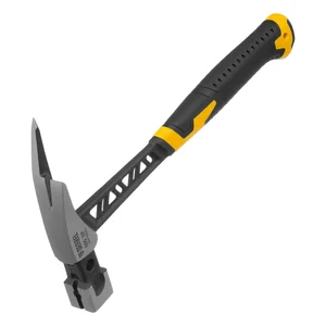 Denzel Молоток кровельщика 600 г, цельнокованый, боек с магнитом, двухкомп. обрезин. рук-ка 10623