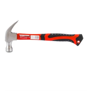 Matrix Молоток-гвоздодер, 450 г, боек 27 мм, фибергласовая обрезиненная рукоятка 10450