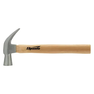 Sparta Молоток-гвоздодер, 650 г, боек 32 мм, деревянная рукоятка 104235