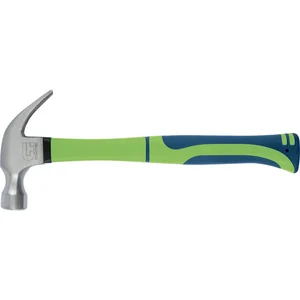 Сибртех Молоток-гвоздодер, 450 г, фибергласовая обрезиненная рукоятка 10442