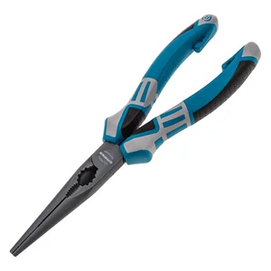 Gross Длинногубцы прямые 205 мм, трехкомпонентные рукоятки 17171