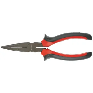 Matrix Длинногубцы прямые Black Nickel, 160 мм, двухкомпонентные рукоятки 17158