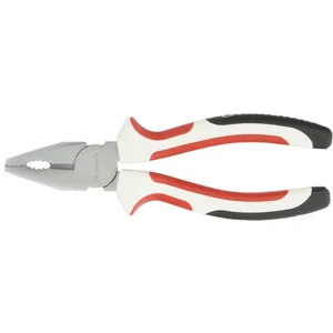 Matrix Плоскогубцы WHite Nickel, 180 мм, никелированные, трехкомпонентные рукоятки 17075