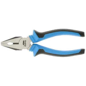 Барс Плоскогубцы комбинированные 160 мм, хром-ванадий, двухкомпонентные рукоятки 16996