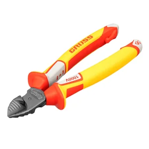 Gross Бокорезы, диэлектрические рукоятки, до 1000 В, трехкомпонентные рукоятки, 180 мм 17582