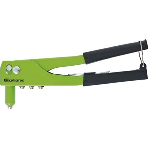 Сибртех Заклепочник 260 мм, заклепки 2.4-3.2-4.0-4.8 мм 40541