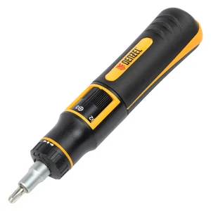 Denzel Отвертка реверсивная с револьверным механизмом, 11 шт, сталь S2 // 7711601