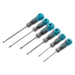 Gross Набор отверток 6 шт, S2, трехкомпонентная рукоятка 12164