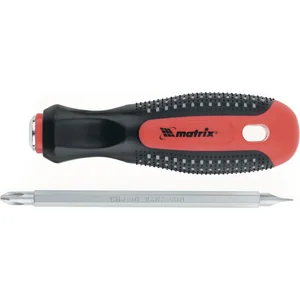 Matrix Отвертка комбинированная Fusion SL6/PH2 мм, CrV, трехкомпонентная рукоятка "Anti slip" 11451