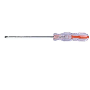 Sparta Отвертка Сrystal, PH2 х 100 мм, прозрачная рукоятка, углеродистая сталь 134045