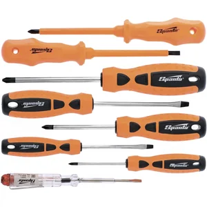 Sparta Набор отверток, PH, SL-5 шт, диэлектрические 2 шт, пробник на 220 В-1 шт, 8 шт 135435