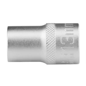 Stels Головка торцевая, 13 мм, двенадцатигранная, CrV, под квадрат 1/2, хромированная 13657