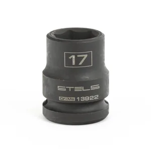 Stels Головка ударная шестигранная, 17 мм, 1/2, CrMo 13922
