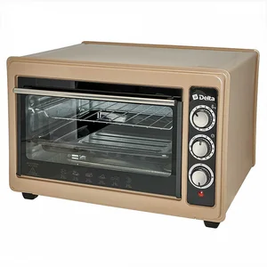 DELTA Духовка электрическая 1300 Вт, 37 л D-0123 бежевая