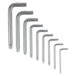 Denzel Набор ключей имбусовых Torx-Tempered, TT10-50, CrV, 9 шт. Deznel12370