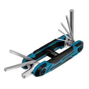 Gross Набор ключей имбусовых HEX, складные, 8 шт CrV 16412