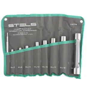 Stels Набор ключей трубок торцевых усиленных 9 шт, CrV 13779