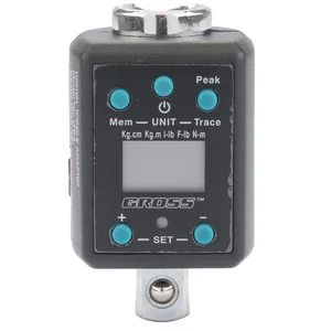 Gross Ключ адаптер динамометрический электронный 40-200 Нм, 1/2 14164