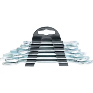 Sparta Набор ключей рожковых, 6 х 17 мм, 6 шт, хромированные 152305