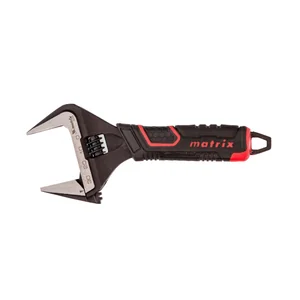 Matrix Ключ разводной, тонкие губки, фосфатированный, двухкомпонентная рукоятка, 150 мм, PRO 15576