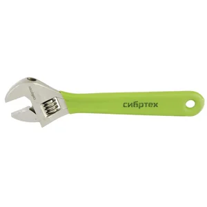 Сибртех Ключ разводной, 200 мм, никелированный 15526