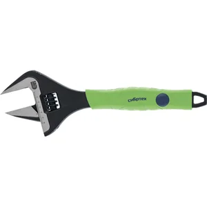 Сибртех Ключ разводной, 200 мм, тонкие губки, фосфатированый 15534