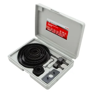 Matrix Набор кольцевых пил по дереву, 19-127 мм, 12 предметов 70472