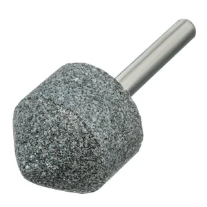 Denzel Шарошка абразивная, конус, для дрели, 25 x 25 мм, хвостовик d6 мм, 63С 76021