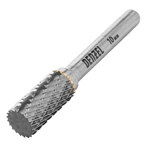 Denzel Борфреза по металлу твердосплавная, цилиндрическая, тип-А, 10 мм// 72001