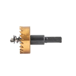 Denzel Коронка по металлу HSS, 38 мм, нитридтитановое покрытие 724111