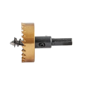 Denzel Коронка по металлу HSS, 45 мм, нитридтитановое покрытие 724115