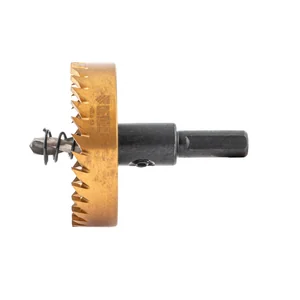 Denzel Коронка по металлу HSS, 53 мм, нитридтитановое покрытие 724117