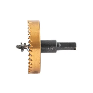 Denzel Коронка по металлу HSS, 63 мм, нитридтитановое покрытие 724120