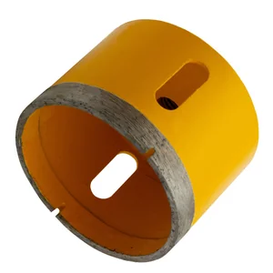 Denzel Сверло алмазное по керамограниту, 75 мм, мокрая резка, М14 72695