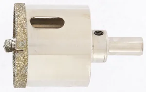 Matrix Сверло алмазное по керамограниту, 45 х 67 мм, трехгранный хвостовик 726453