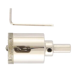 Matrix Сверло алмазное по керамограниту, 35 х 67 мм, трехгранный хвостовик 726353