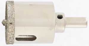 Matrix Сверло алмазное по керамограниту, 38 х 67 мм, трехгранный хвостовик 726383