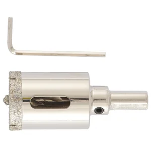 Matrix Сверло алмазное по керамограниту, 30 х 67 мм, трехгранный хвостовик 726303